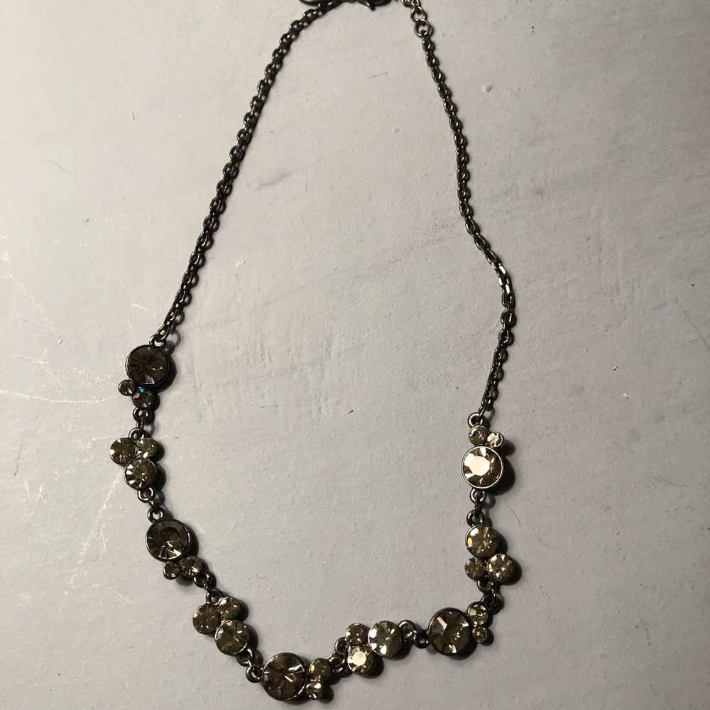 Black Sparkly Necklace